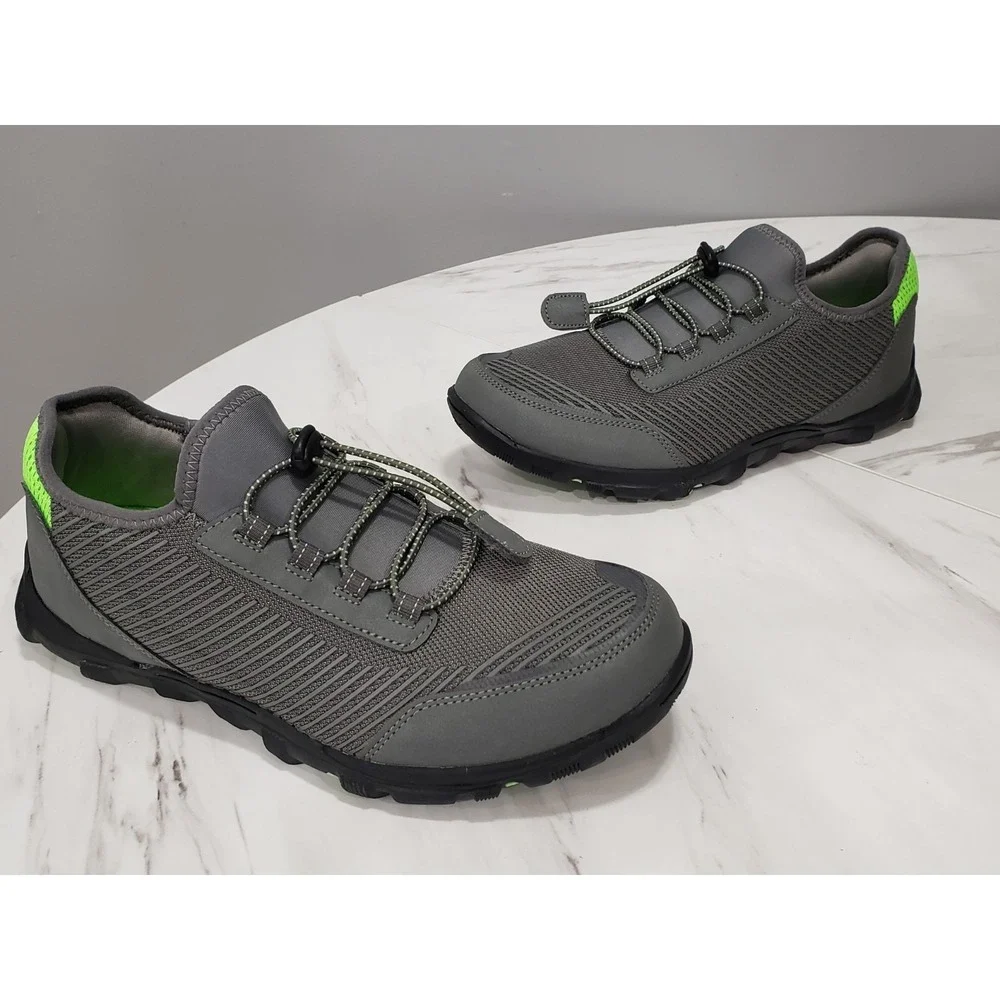 JBU BY JAMBU Men's Rainier GRAY All-Weather Rock Climbing/Hiking Sneaker Size 9